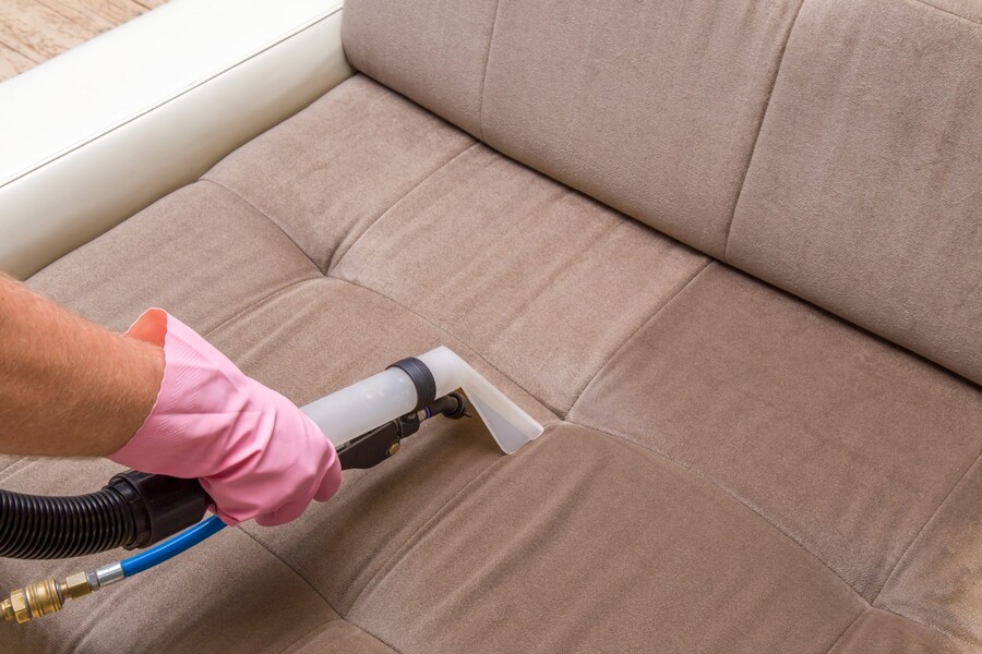 Upholstery cleaning by Gold Star Cleaning Services LLC