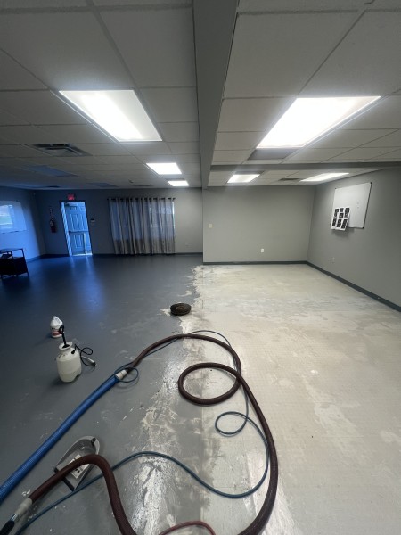 Before & After VCT Tile Paint Removal in Evanston, IL (1)
