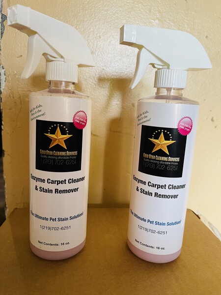 Gold Star Cleaning Services LLC's Carpet Stain Spot Remover (1)